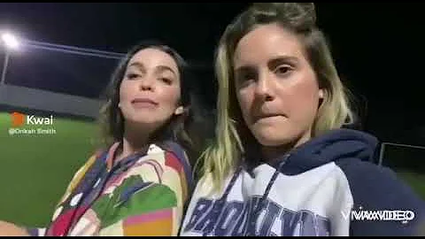 Priscilla Pugliese and Natalie Smith Camping Moments