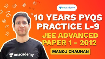 10 Years PYQs L-9 - 2012 Advanced Paper 1 | JEE 2020 | MC Sir