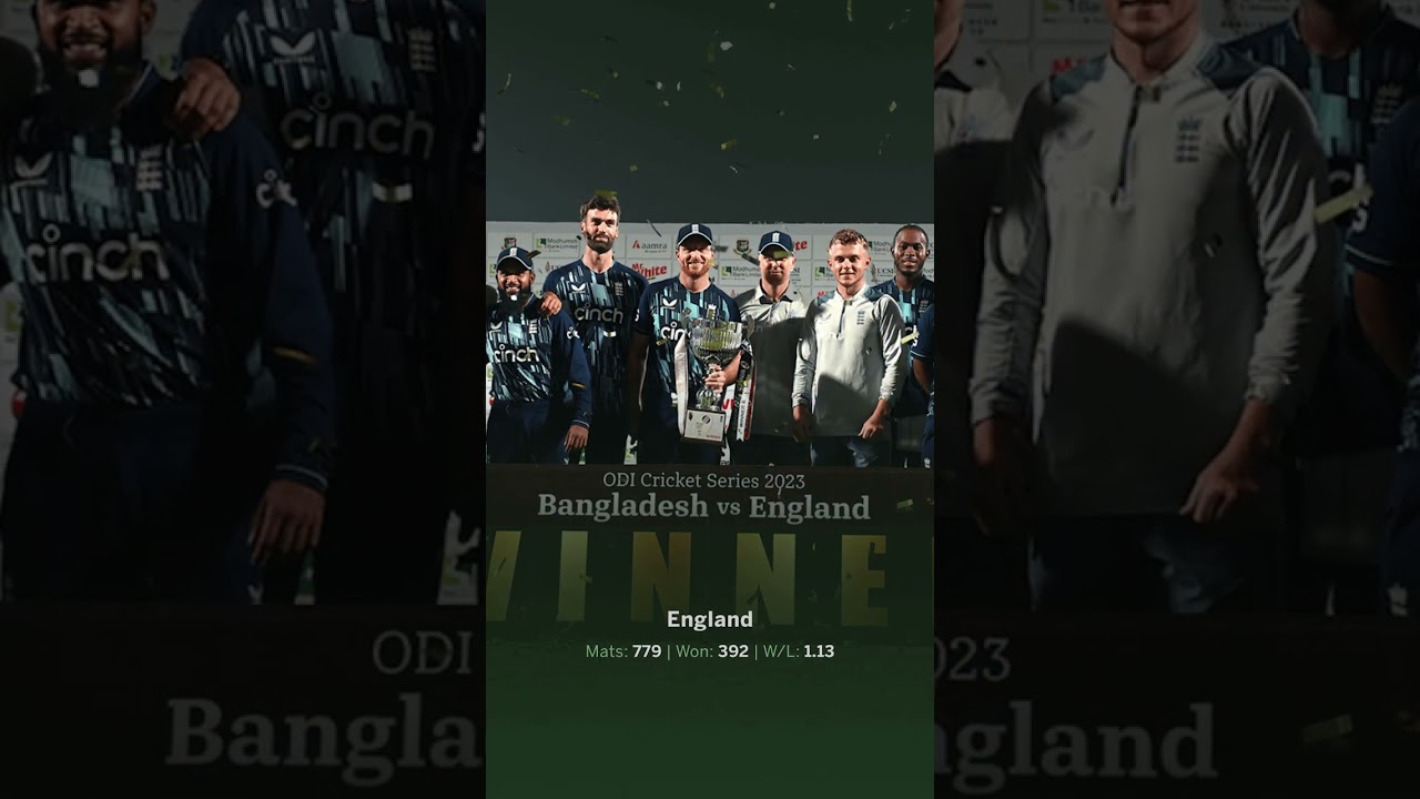 Pakistan are just the third side to win 500 ODIs – after Australia and India #Shorts