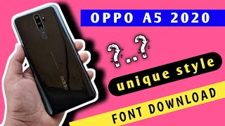 Free Fonts on Oppo A5 2020 screenshot 2