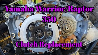 How to: Yamaha Warrior/Raptor 350 Clutch Replacement