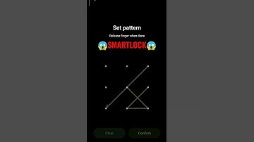 smart lock pattern 😱 #short