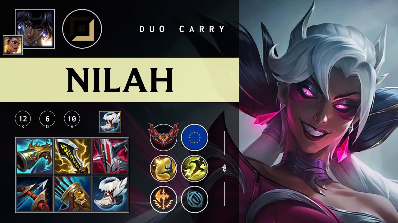 Nilah ADC vs Senna - EUW Grandmaster Patch 26.01