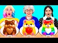 自分 vs おばあちゃんの料理チャレンジ | おいしいキッチンレシピ BaRaFun Gold Challenge