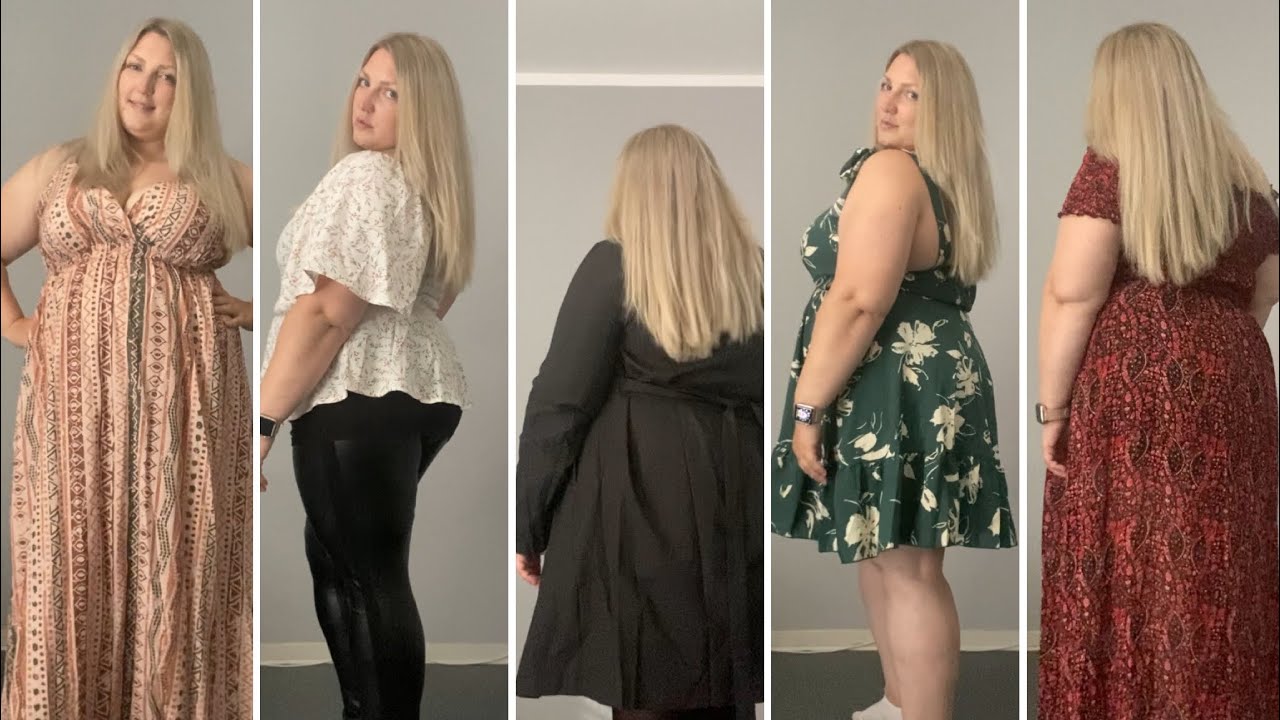Plus size try on haul I Shein I summer/fall 2021 - YouTube