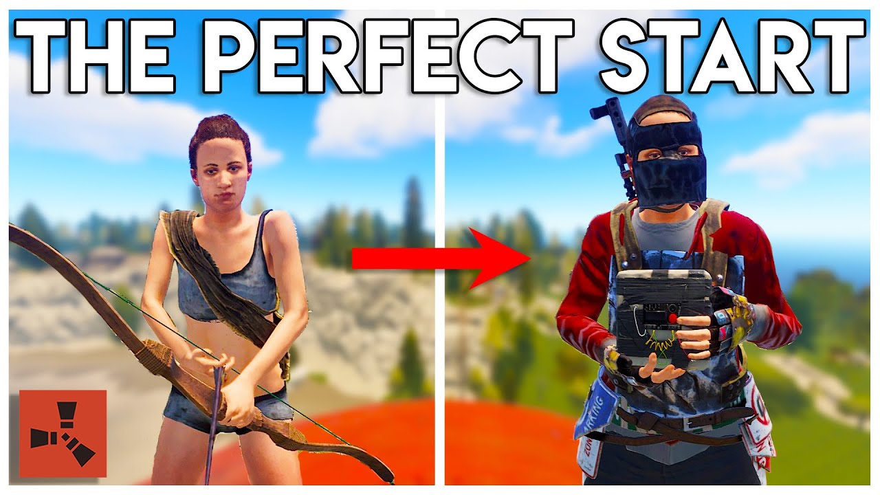 PERFECT WIPE DAY SNOWBALL TO C4 RAIDING - Rust - YouTube