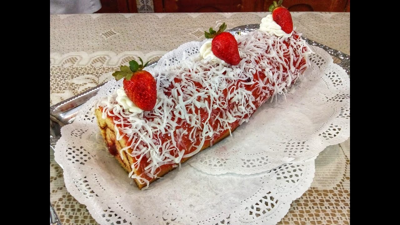 Niño Envuelto con Mermelada de Fresa | Super fácil