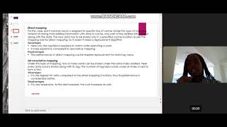 Cache Mapping and Page Replacement Algorithms
