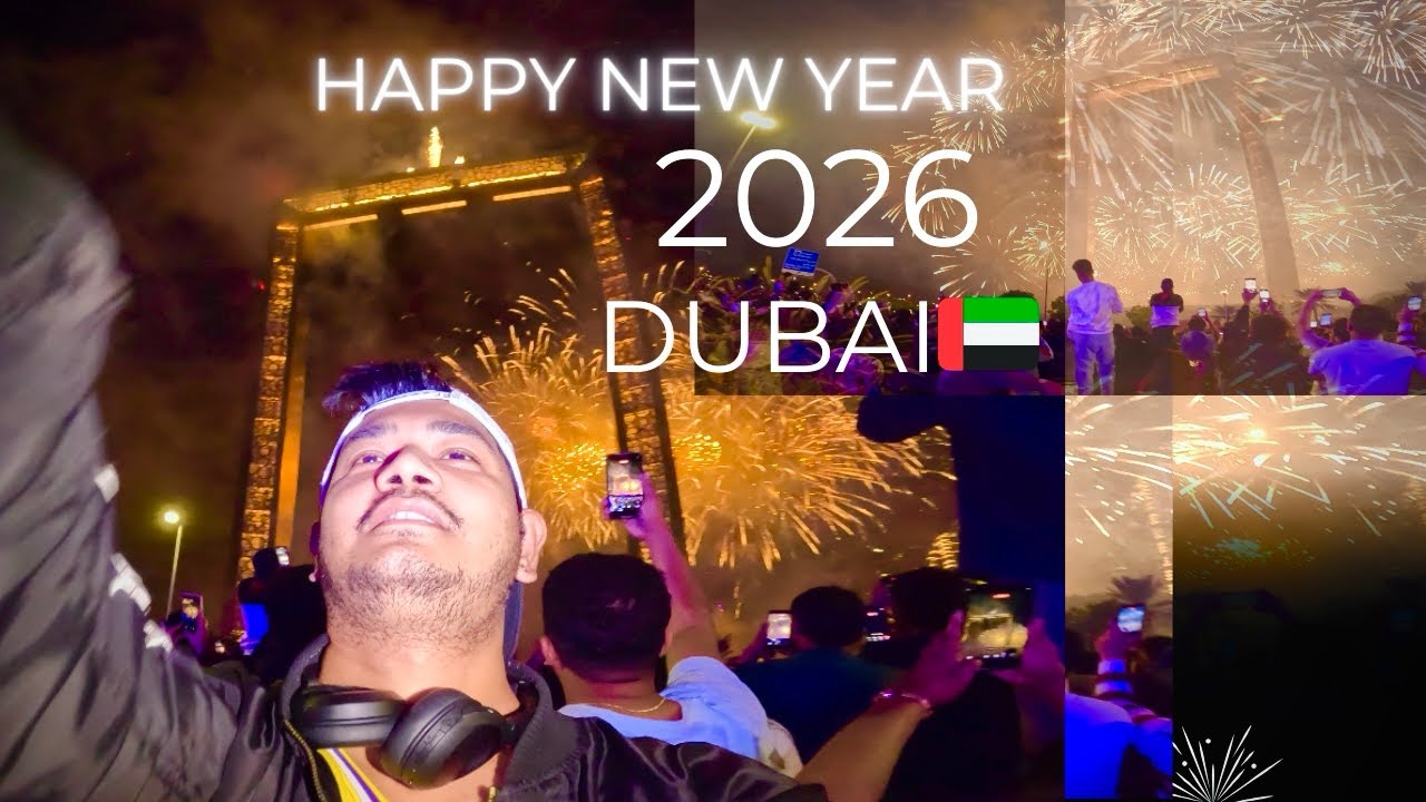 New Year’s Countdown 2026…| Happy New Year | Dubai🇦🇪❤️