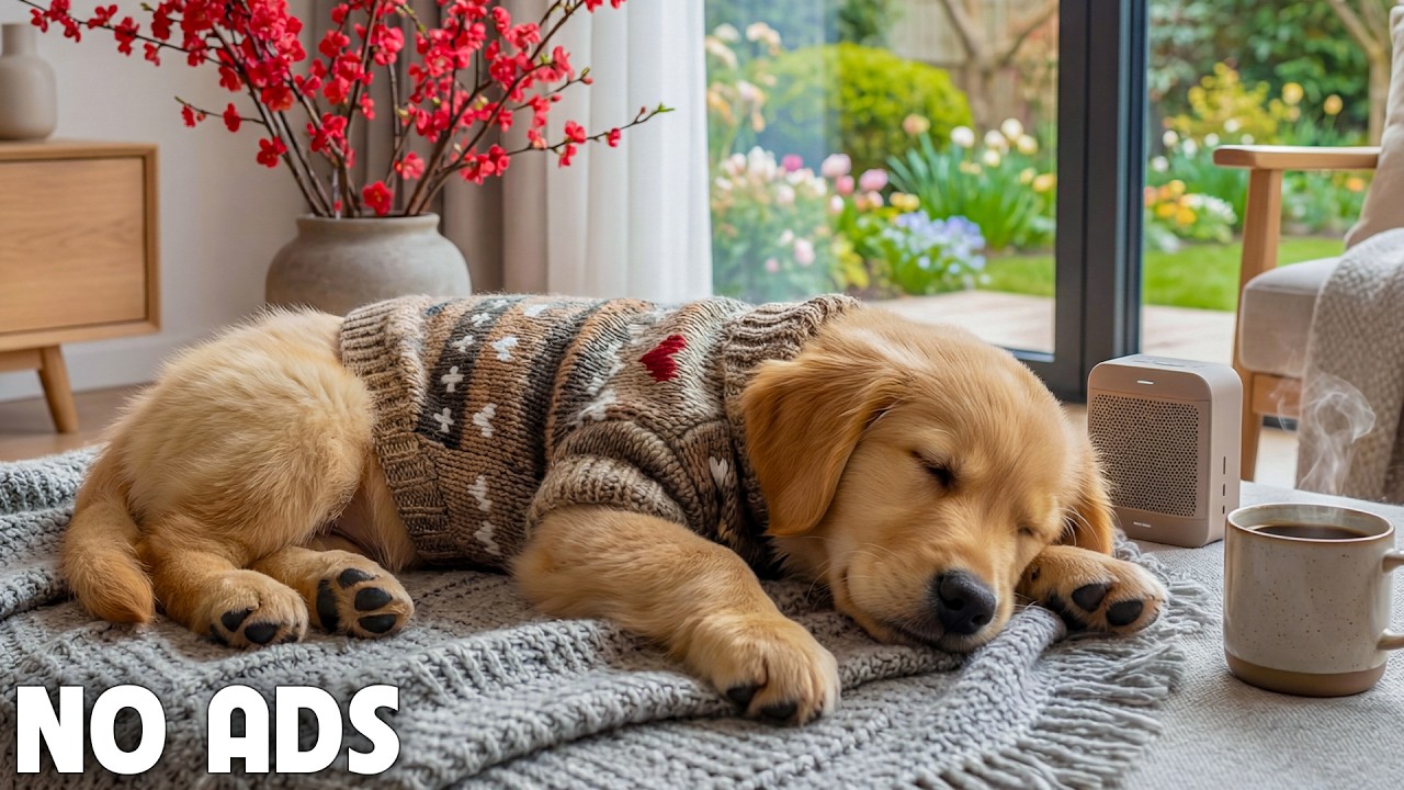 12 Hours of Dog Calming Music for Dogs 🐾 Anxiety-Free Sleep & Comfort 🎹 Calming Dog Music 💕