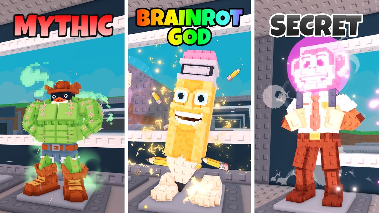 GILA BANGET!! Mister Dapat Brainrot SECRET TERBARU!! - Roblox Steal a Brainrot