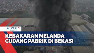 Cooking Oil Factory Warehouse in Bekasi Catches Fire, Here is the Latest Situation on Site