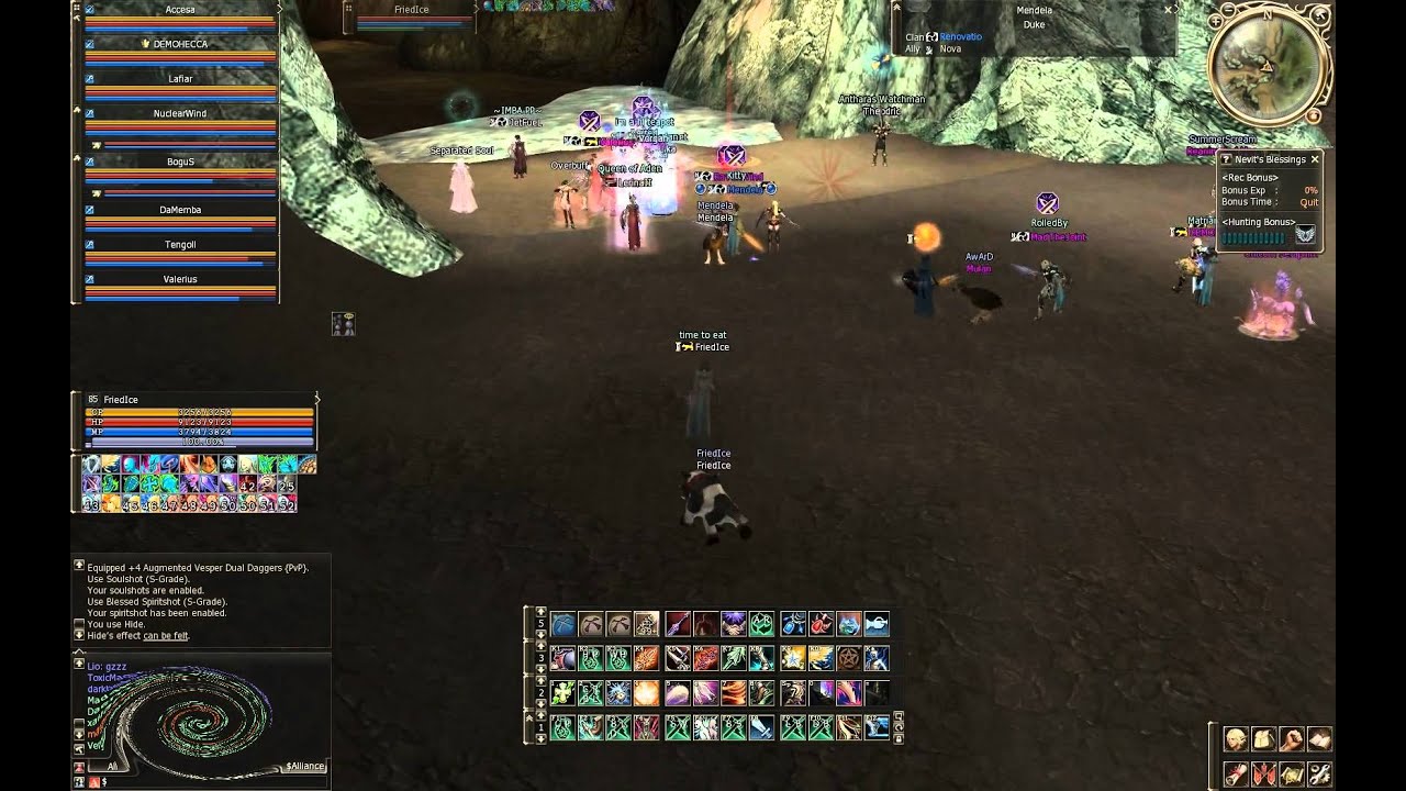 Lineage 2 High Five Chronos Bregan FriedIce