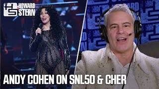 Famous Andy Cohen on Watching Cher With Tom Hanks at “SNL50” Profile