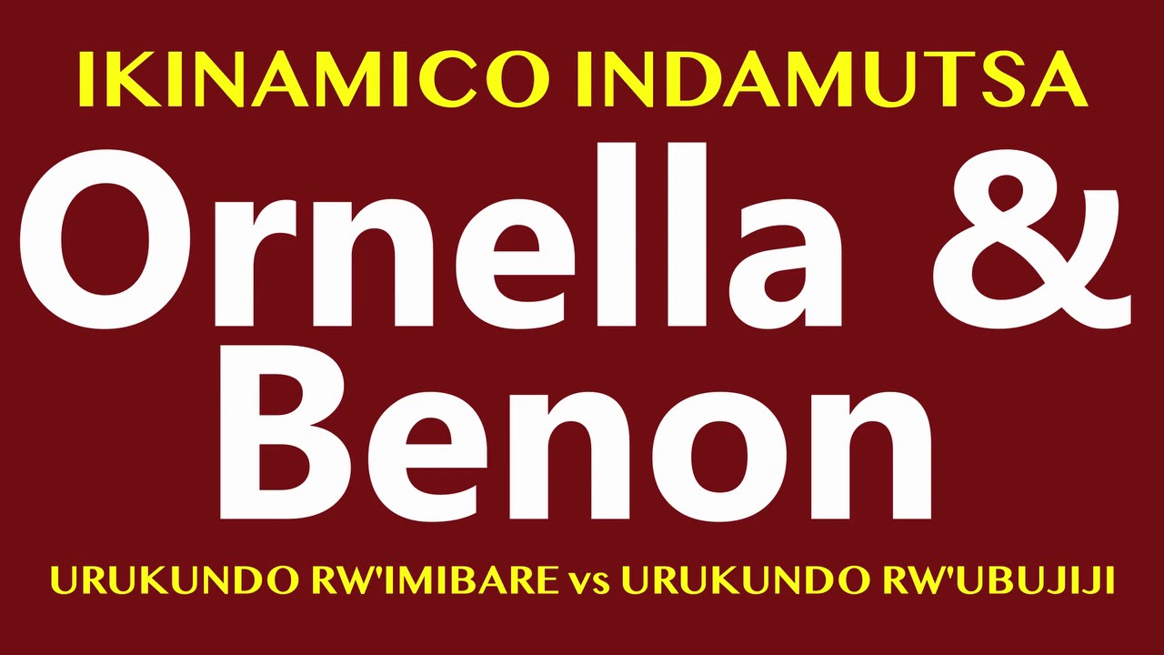 Ikinamico Ornella na Benon | Itorero Indamutsa