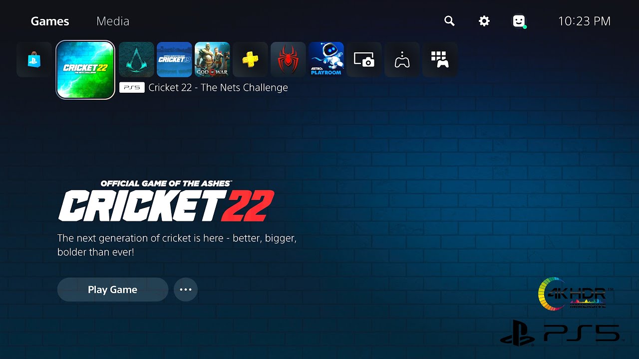 CRICKET 22 PS5 GAMEPLAY GRAPHICS | 4K HDR | Big ant studios | Net Training | RTX Gaming Channel