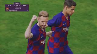 Efootball pes 2020 • fc barcelona vs arsenal showroom 4k uhd
gameplay ps4 pro
