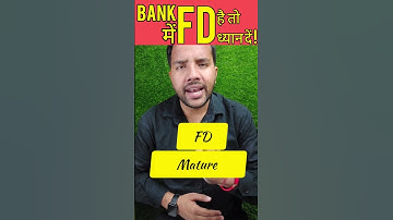 Bank में FD है तो ध्यान दें || Auto Renewal in fixed deposit #fd #shorts #ca