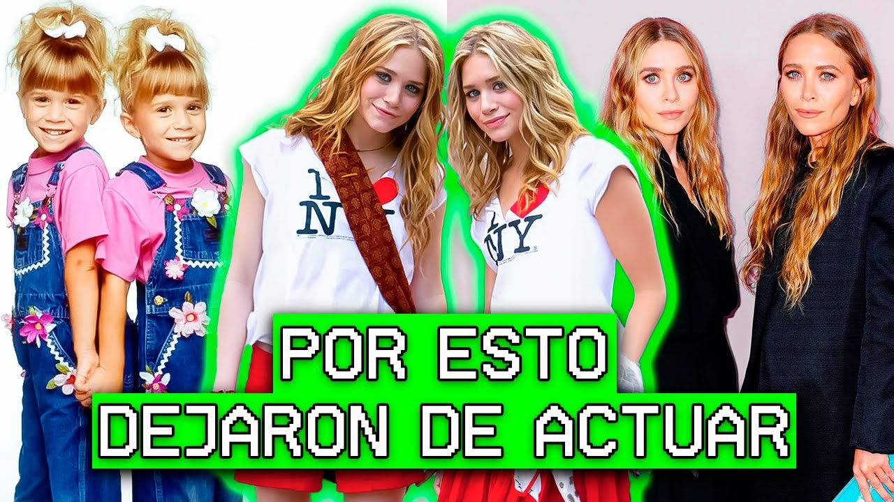 ¿Qué pasó con las GEMELAS OLSEN? - TODO sobre MARY-KATE Y ASHLEY