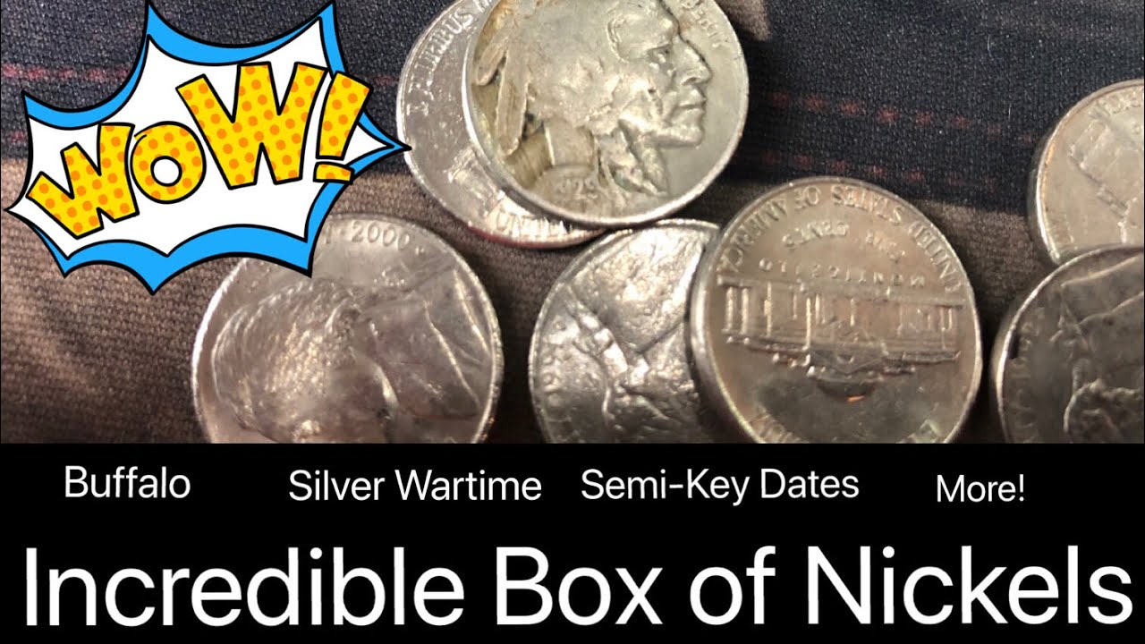 Coin Roll Hunting Nickels Rare Finds YouTube