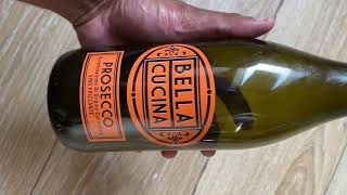 EMPTY BOTTLE OF PROSECCO
