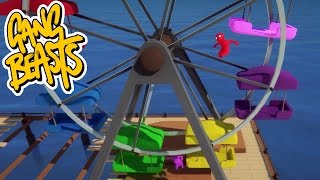 Gang Beasts - Ferris Wheel Destruction [Father and Son Gameplay]