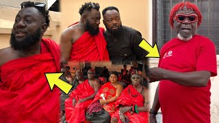 OBoy Siki,Osoode &Other Kumawood Stars Mourn wit Papa Kumasi at His Late Sister’s Final Funeral Cel💔