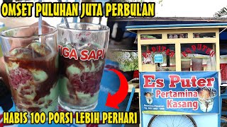 Just selling ice cream, you can make tens of millions in revenue!! 100 portions sold out per day ...