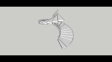 [Học Sketchup cơ bản] Bài 6 vẽ cầu thang tròn giản trong sketchup - Thầy Dương 0982512785