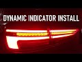 8V to 8V.5 AUDI A3/S3/RS3 Dynamic taillight install [VIDEO 1OF2]