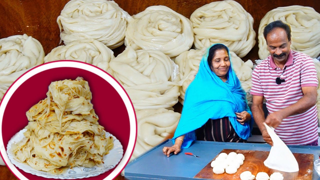 നൂൽ പൊറോട്ട ഉണ്ടാക്കാൻ ഈ വീഡിയോ കണ്ടു നോക്കു, ഉറപ്പായും വീട്ടിൽ ഉണ്ടാക്കാം 😋👌 | Nool Porottta|Kerala