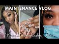 MAINTENANCE VLOG: NAILS DONE HAIR DONE EVERYTHING DID | DAY 4 of 12 DAYS OF CHRISTMAS 🎄