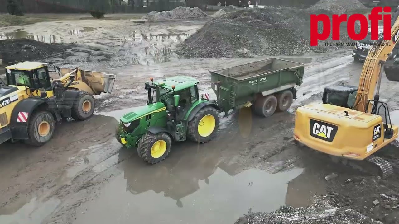 John Deere 6R185  Profi Tractor Test 