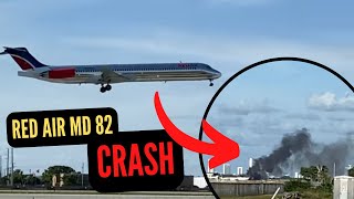 RED AIR MD 80 CRASH / ACCIDENTE MD 80 RED AIR | 📷 IPhone 11
