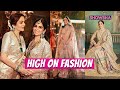 Nita ambani isha shloka  radhika merchant exude fashion finesse at jamnagar prewedding gala