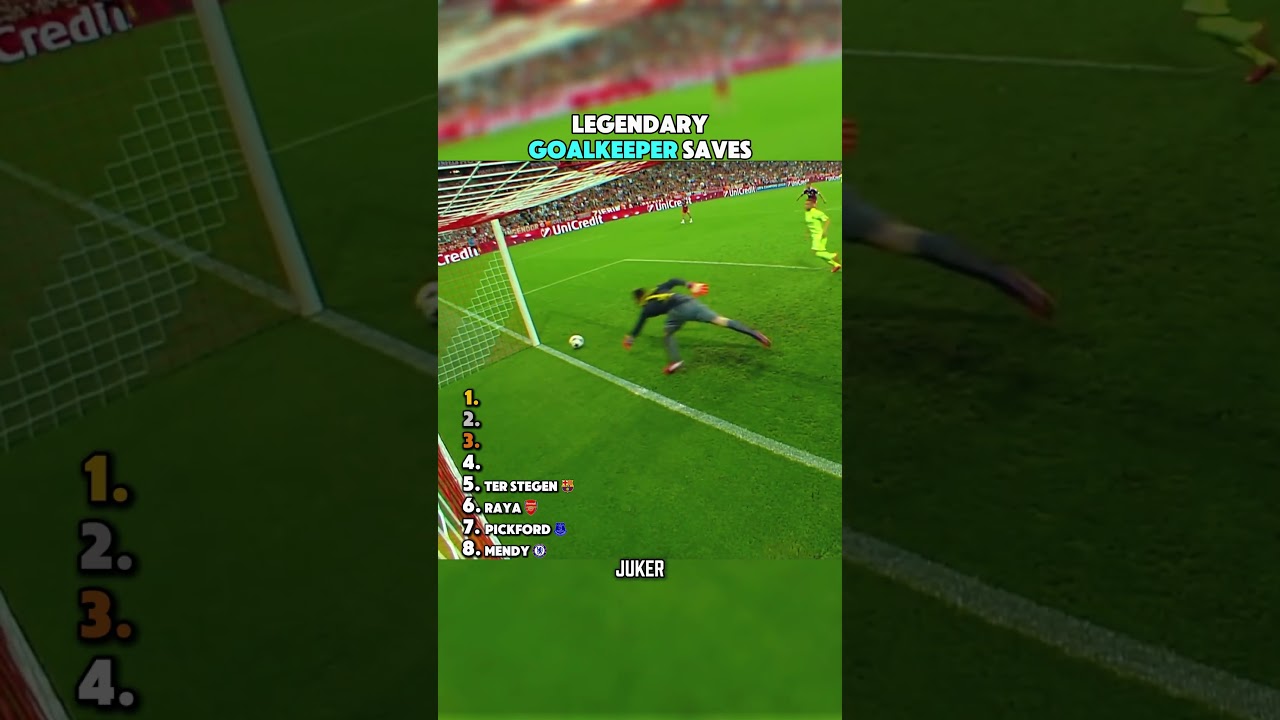 LEGENDARY GOALKEEPER SAVES 🛡️💫
