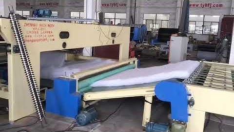 Sleeping bag production line/carding line/carding production line/cross lapper/duvet machinery