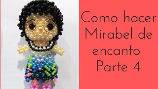 Cómo hacer Mirabel con perlas parte 4 VERSION FUNKO.