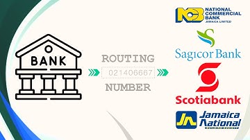 How to find Bank Routing Number in Jamaica - 2025