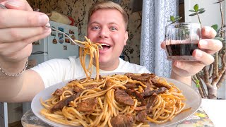 МУКБАНГ😋 СОБЧАК - ИГОРЬ СИНЯК ИНТЕРВЬЮ🙈 МОЯ ИСТОРИЯ С ИГОРЕМ И БЛОГЕРАМИ