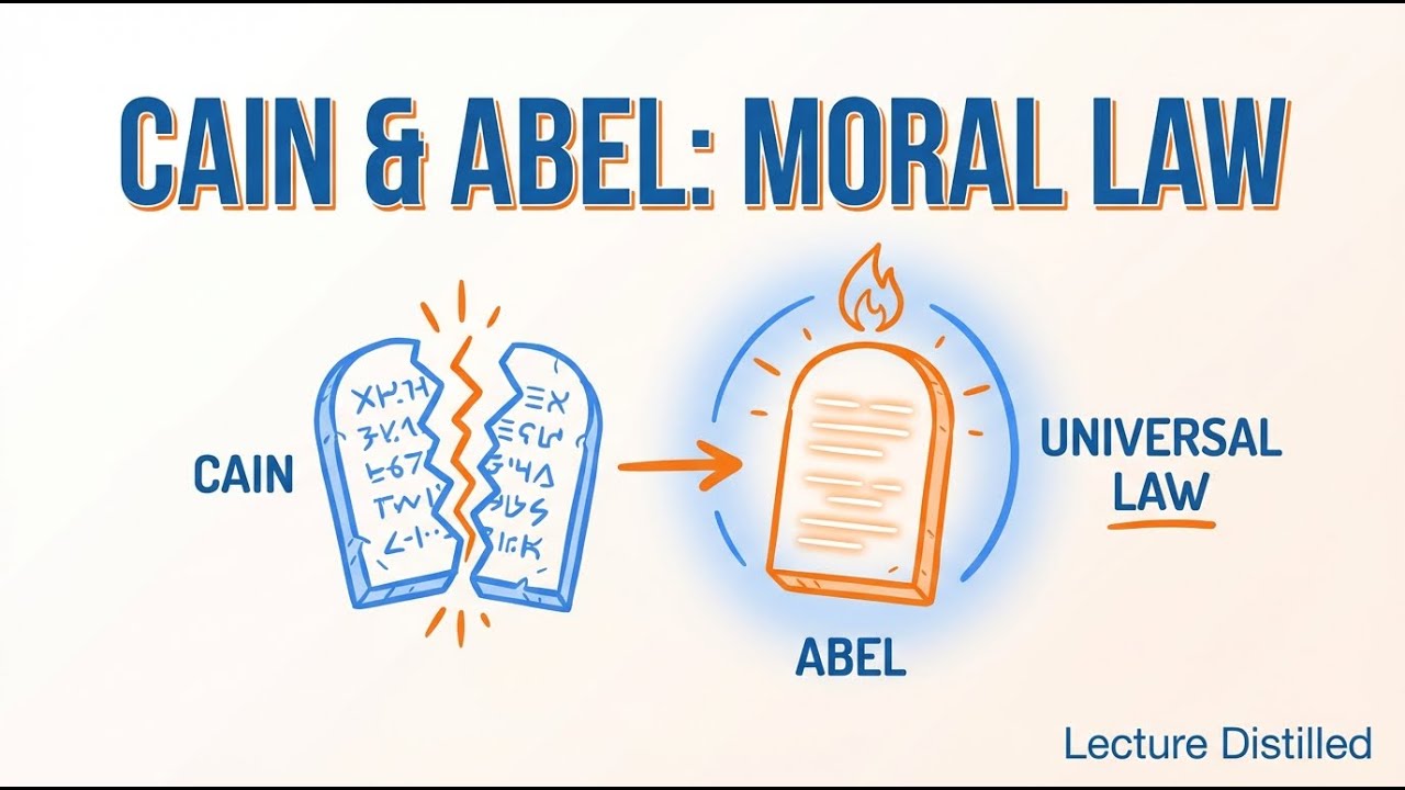 Cain & Abel Explained: Why the First Murder Reveals Universal Moral Law