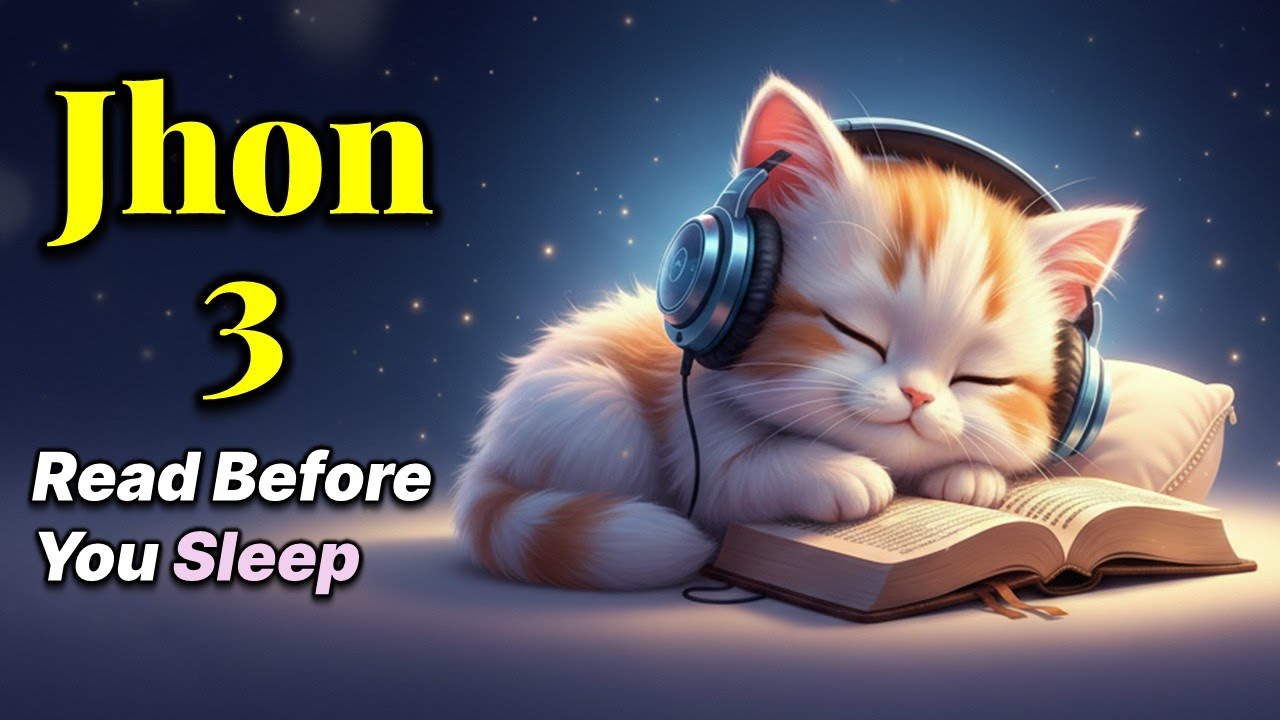 John Chapter 3 | Fall Asleep to God’s Word | Peaceful Bible Reading