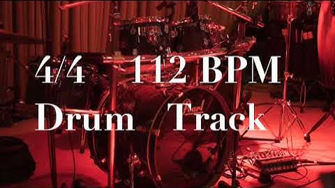 4/4  112 BPM Drum Track