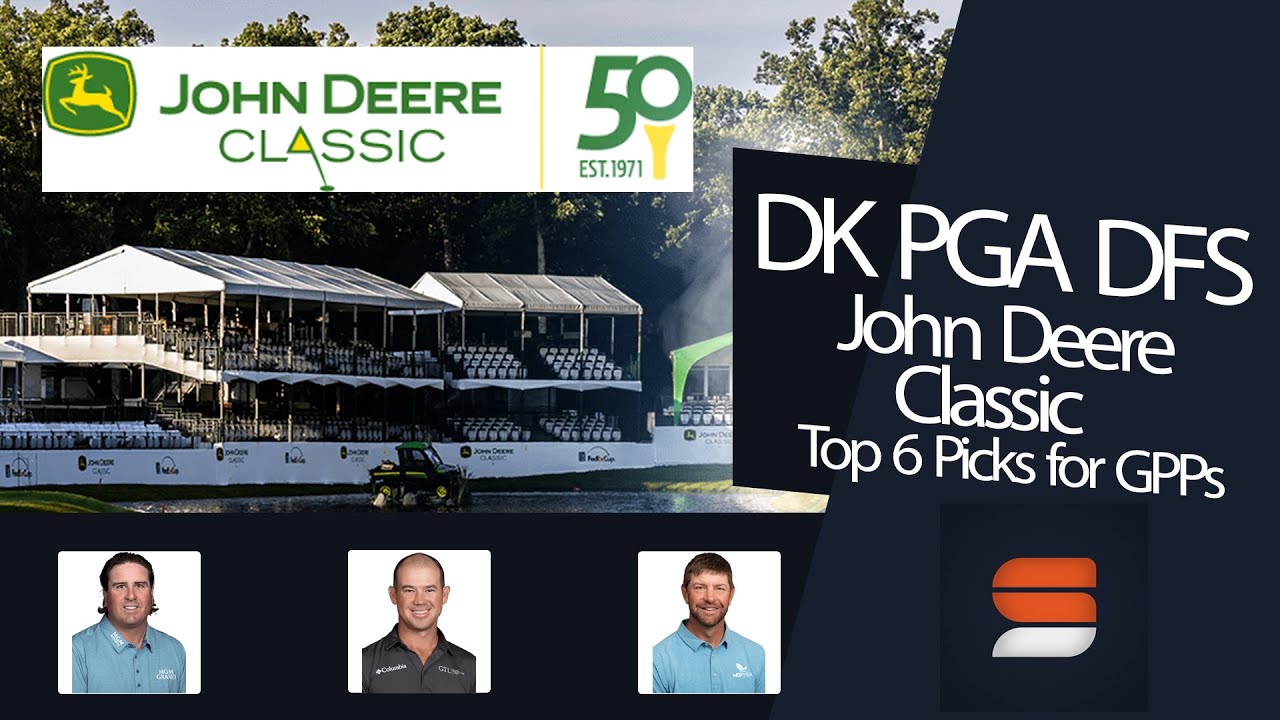2021 John Deere Classic DraftKings DFS Picks Top 6 Golfers to Target