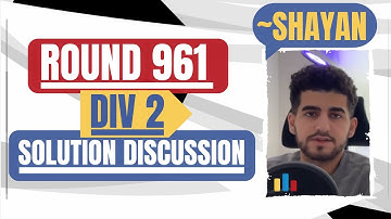 Codeforces Round 961 (Div 2) - Official Solution Discussion