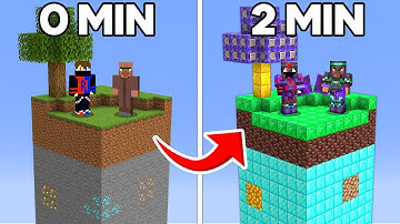 One Chunk, but The Chunk Changes EVERY MINUTE...