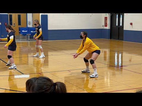 2022-02-14 Volleyball Tournament  Westview Hills Middle School vs Butler Junior High School.