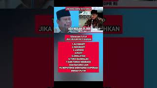 ketika rencana tata niaga disahkan