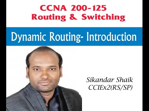 Dynamic Routing- Introduction - Video By Sikandar Shaik || Dual CCIE (RS/SP) # 35012