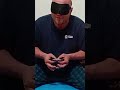 Fastest blindflded passes of a FIDGET-SPINNER ????u200d????